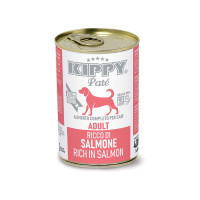 Консерви Kippy Pate Salmon Adult для дорослих собак, паштет з лососем, 400 г