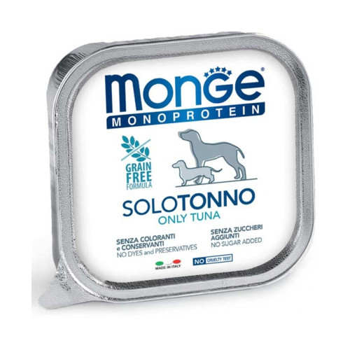 Консерви Monge Dog Solo для собак, з тунцем, 150 г