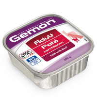 Консерви Gemon Dog Wet Adult для дорослих собак, паштет, з яловичиною, 150 г Консерви Gemon Dog Wet Adult для дорослих собак, паштет, з яловичиною, 150 г