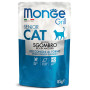 Вологий корм Monge Cat Grill Senior для котів, запечені шматочки в соусі, з макрелью, 85 г