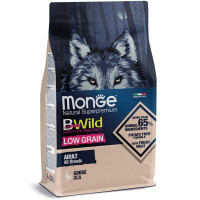 Сухий низькозерновий корм Monge Dog Be Wild Low Grain для собак, з м'ясом гусака, 2.5 кг