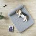 Ліжко Petkit Deep Sleep Pet Mattress M для собак, сірий, 70×55×12.5 см