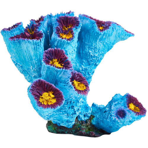 Штучний корал Blue Treasure HZY 250, 17×13×15 см
