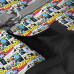 Шлея Waudog Clothes з QR паспортом для собак, малюнок Бетмен комікс, розмір XS1, 18-20 см/24-27 см