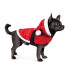 Попона Pet Fashion Santa для собак, плюш, розмір M, червоний