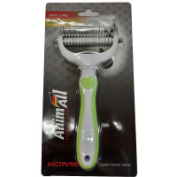 Ковтуноріз AnimAll Groom для собак і котів, зелений
