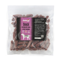 Ласощі AnimAll Snack качині сосиски, для собак, 500 г