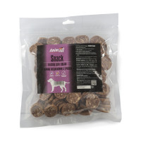 Ласощі AnimAll Snack качині медальйони з тріскою, для собак, 500 г Ласощі AnimAll Snack качині медальйони з тріскою, для собак, 500 г