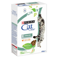 Сухий корм Purina Cat Chow Sterilised для стерилізованих дорослих кішок з куркою, 400 г Сухий корм Purina Cat Chow Sterilised для стерилізованих дорослих кішок з куркою, 400 г