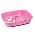 Комплект Georplast Welcome Starter Kit For Kitten для кошенят, 37×27×8.5 см, рожевий
