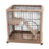 Клітка AnimAll Люкс А 1051-L для котів, 85.5×56.7×84.8 см Клітка AnimAll Люкс А 1051-L для котів, 85.5×56.7×84.8 см
