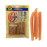 Ласощі DoggyMan Soft Chicken Strips Cheese, курячі палички з сиром, для собак, 180 г