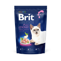 Сухий корм Brit Premium By Nature для дорослих котів, з куркою, 800 г Сухий корм Brit Premium By Nature для дорослих котів, з куркою, 800 г