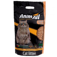 Деревний наповнювач AnimAll для котів, 3 кг Деревний наповнювач AnimAll для котів, 3 кг