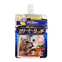 Рідкі ласощі CattyMan Creamy Milk для котів, вершкове пюре з молоком, 70 г Рідкі ласощі CattyMan Creamy Milk для котів, вершкове пюре з молоком, 70 г