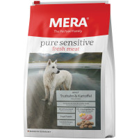 Сухий корм Mera Pure Sensitive Adult Truthahn&Kartoffel для дорослих собак, з індичкою та картоплею, 12.5 кг