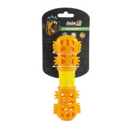 Іграшка AnimAll GrizZzly мультифункціональна кісточка, для собак, 18.7×6×4.2 см, оранжево-жовта Іграшка AnimAll GrizZzly мультифункціональна кісточка, для собак, 18.7×6×4.2 см, оранжево-жовта