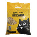Деревний наповнювач Котячі справи, для котячих туалетів, 3 кг