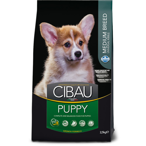 Сухий корм Farmina Cibau Puppy Medium для цуценят середніх порід, з куркою, 2.5 кг