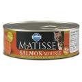 Вологий корм Farmina Matisse Cat Mousse Salmon для дорослих котів, з лососем, 85 г