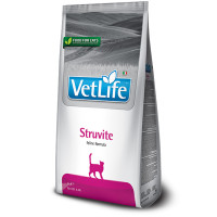 Сухий корм Farmina Vet Life Struvite для котів, для розчинення струвітних уролітів, 2 кг Сухий корм Farmina Vet Life Struvite для котів, для розчинення струвітних уролітів, 2 кг