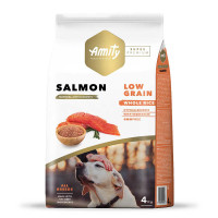 Сухой корм Amity Super Premium Adult Salmon для взрослых собак всех пород, низкозерновой, с лососем, 4 кг Сухой корм Amity Super Premium Adult Salmon для взрослых собак всех пород, низкозерновой, с лососем, 4 кг