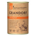 Консерви Grandorf Goose&Turkey для дорослих собак, з м'ясом гусака та індички, 400 г