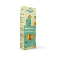 Колосок Природа Луговые травы для попугаев, 140 г