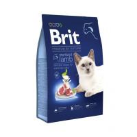 Сухий корм Brit Premium By Nature Sterilised для стерилізованих кішок, з ягням, 1.5 кг Сухий корм Brit Premium By Nature Sterilised для стерилізованих кішок, з ягням, 1.5 кг