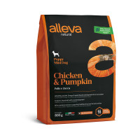 Сухой корм Alleva Natural Puppy Chicken&Pumpkin Mini для щенков мелких пород, курица и тыква, 800 г