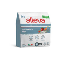 Сухий корм Alleva Equilibrium Fish Sterilized Cat для дорослих стерилізованих котів, з рибою, 400 г