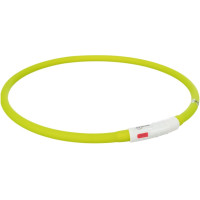 Нашийник Trixie Flash Light USB XS-XL світиться, 70 см х 10 мм, зелений
