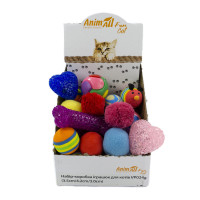 Набір іграшок AnimAll Fun Cat для котів, VP024, 30 шт Набір іграшок AnimAll Fun Cat для котів, VP024, 30 шт