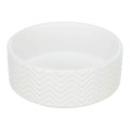 Миска Trixie Ceramic Bowl для собак і кішок, кераміка, біла, 0.9л/16 см