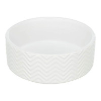Миска Trixie Ceramic Bowl для собак і кішок, кераміка, біла, 0.9л/16 см Миска Trixie Ceramic Bowl для собак і кішок, кераміка, біла, 0.9л/16 см
