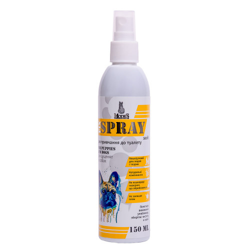 Спрей Modes Fix Spray засіб для привчання до туалету цуценят і собак, 150 мл