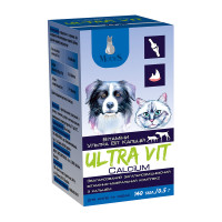 Вітамінно-мінеральний комплекс Modes Ultra Vit Calcium з кальцієм, для собак та котів, 140 табл Вітамінно-мінеральний комплекс Modes Ultra Vit Calcium з кальцієм, для собак та котів, 140 табл