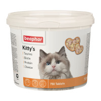 Вітамінізовані ласощі Beaphar Kitty’s Mix для котів, мікс, 750 табл Вітамінізовані ласощі Beaphar Kitty’s Mix для котів, мікс, 750 табл