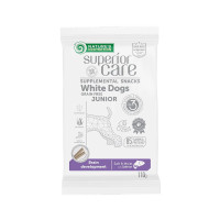 Беззернові ласощі Natures Protection Superior Care White Dogs Brain Development, для білих собак, з лососем, 110 г Беззернові ласощі Natures Protection Superior Care White Dogs Brain Development, для білих собак, з лососем, 110 г