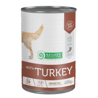 Консерви Natures Protection Sensitive Turkey Adult для дорослих собак, з індичкою, 400 г Консерви Natures Protection Sensitive Turkey Adult для дорослих собак, з індичкою, 400 г