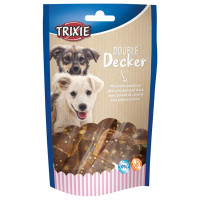 Ласощі Trixie Double Decker для собак, з куркою та качкою, 100 г