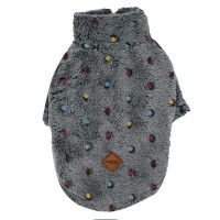 Батник Paw Star Bonibon Plush для собак, розмір L, сірий Батник Paw Star Bonibon Plush для собак, розмір L, сірий