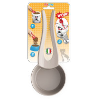 Лопатка Georplast Clip-Croq для корму, з кліпсою для мішку, 25.5×11×5×5 см