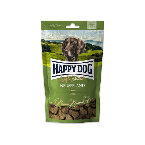 М'які ласощі Happy Dog SoftSnack Neuseeland для дорослих собак, з ягням і рисом, 100 г