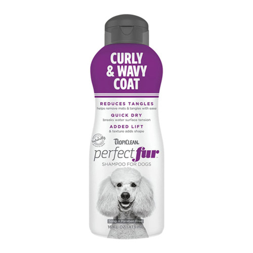 Шампунь TropiClean PerfectFur для собак з кучерявою та хвилястою шерстю, з ароматом цитрусів, 473 мл