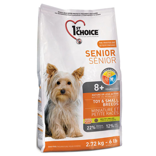 Сухий корм 1st Choice Senior Toy&Small Breeds для літніх собак міні та малих порід, з куркою, 2 кг