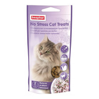 Подушечки Beaphar No Stress Cat Treats для котів, антистрес, 35 г