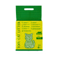 Соєвий наповнювач Хвостик Tofu Cat Litter Aloe Vera для котячого туалету, з ароматом алое віра, 2.6 кг (6 л)
