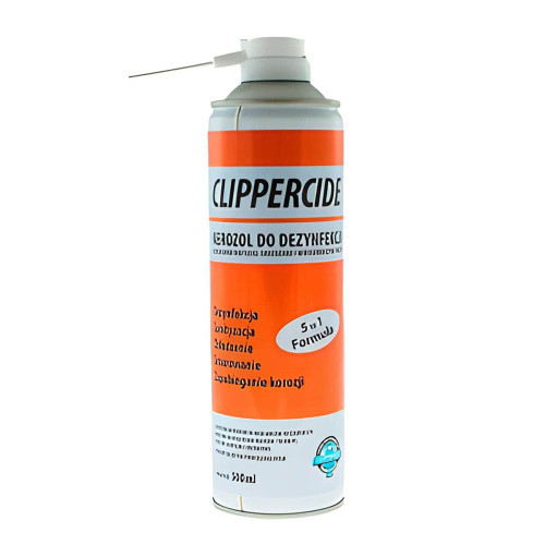Аерозоль Clippercide Spray 500 для стерілізації і змащення машинок і тримерів, 500 мл