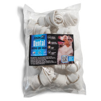 Кістка AnimAll Dental мюнхенська вузлова, для собак, 10-12 см, 10 штук Кістка AnimAll Dental мюнхенська вузлова, для собак, 10-12 см, 10 штук